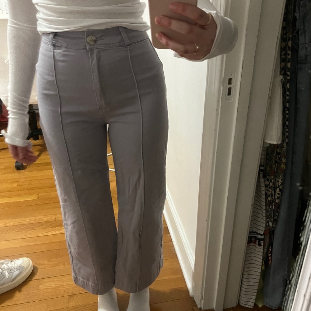 glassons lilac wide leg pants